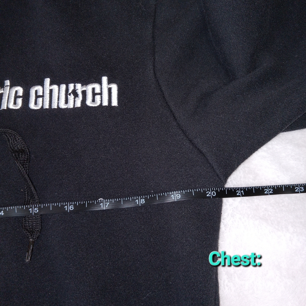 Eric Church Double Down Tour Hoodie Sweatshirt Adult S Black Official Product - Picture 5 of 11